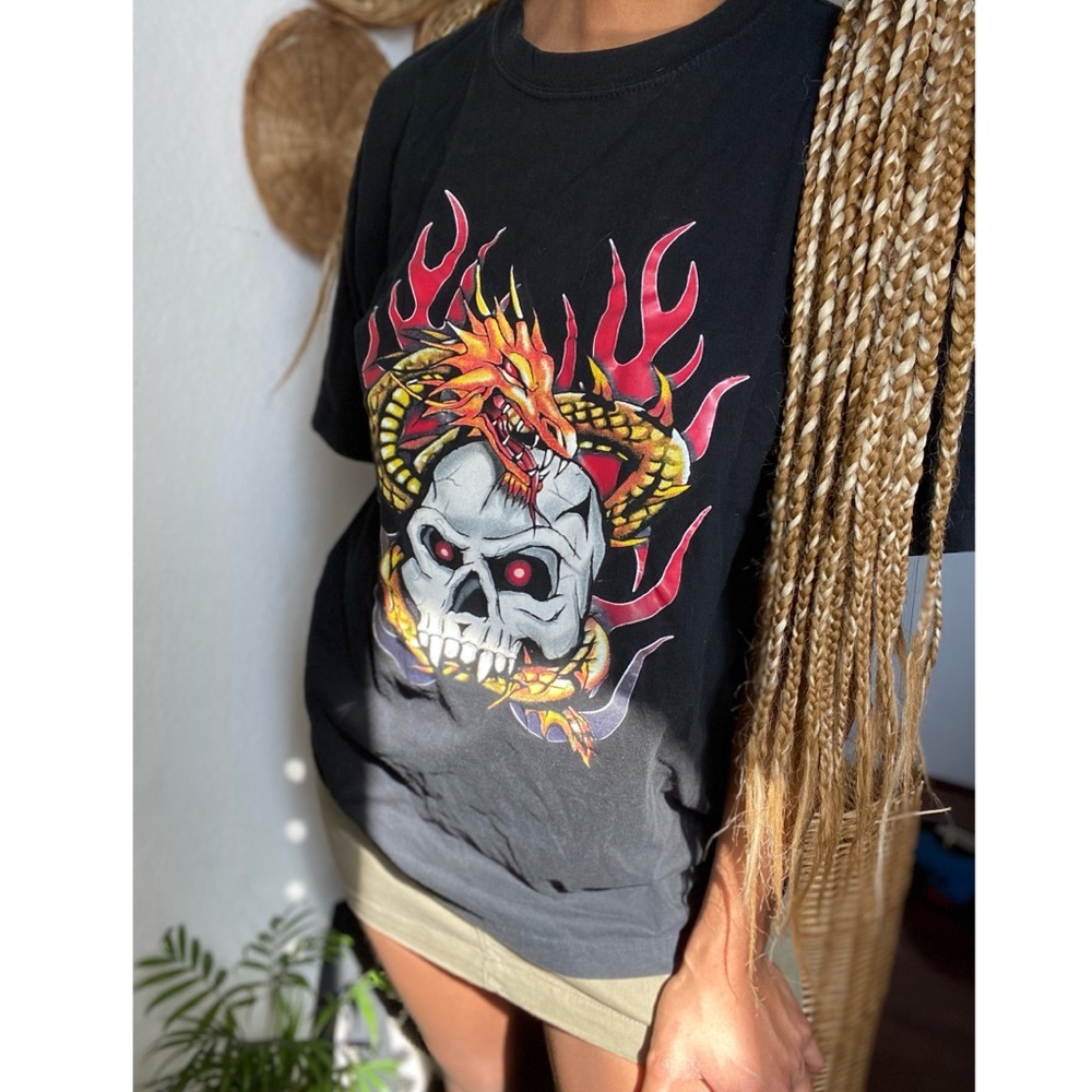 🐉💀Skull & Dragon Tee Shirt🐉💀